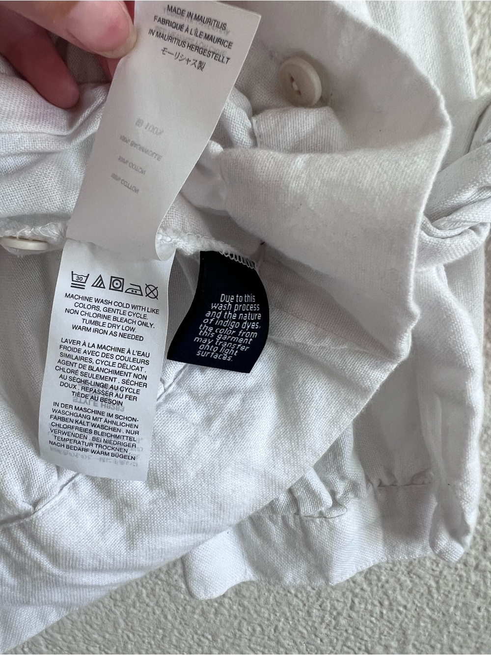 Madewell Women's Wrap Top in Eyelet White Cropped - Picture 5 of 10